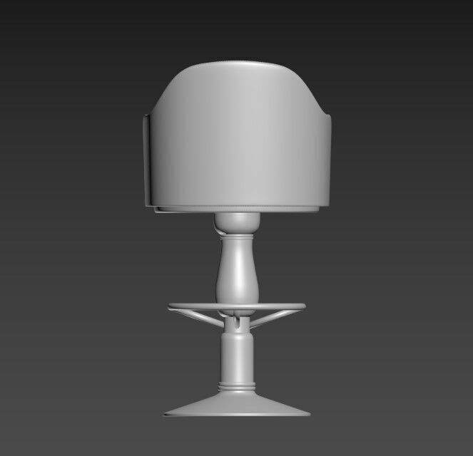 Bar Stool  3D model_8