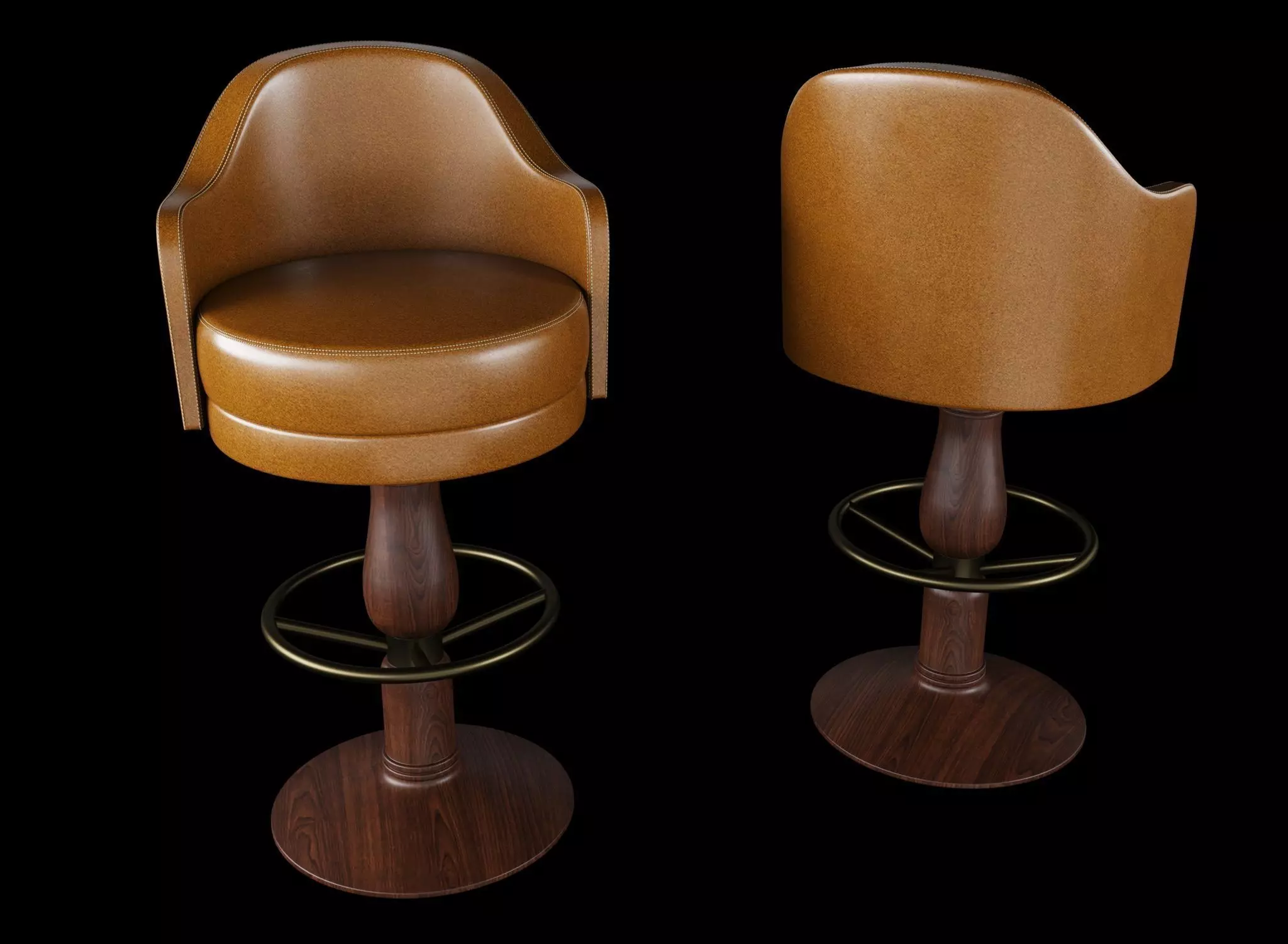 Bar Stool  3D model_0