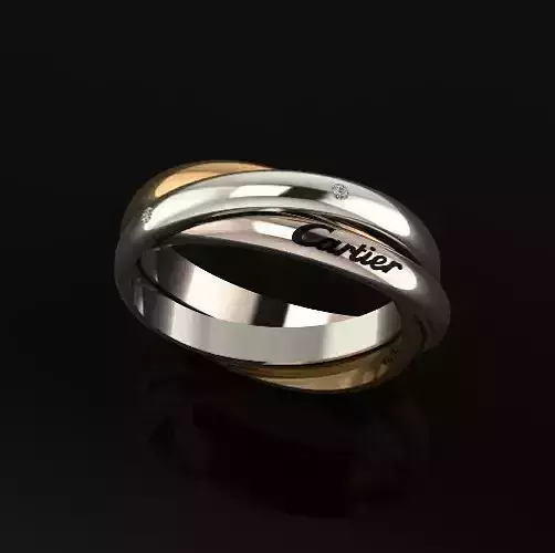 Trinity Ring Model 6928 3D print model