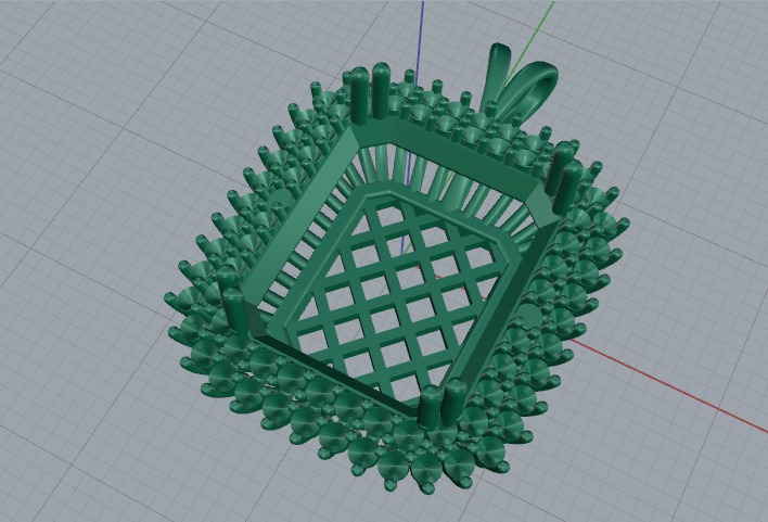 Pendant Model 6926 3D print model_4