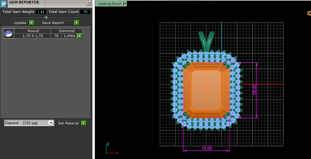 Pendant Model 6926 3D print model_8