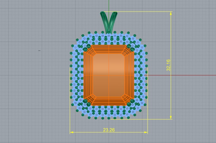 Pendant Model 6926 3D print model_5