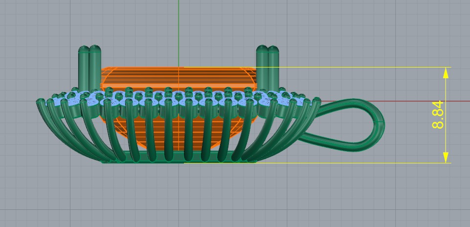 Pendant Model 6926 3D print model_6