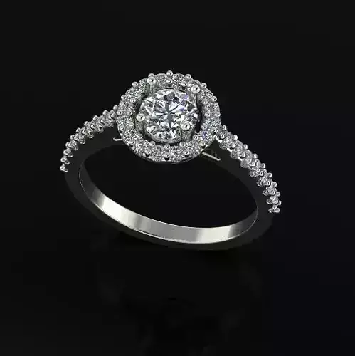 Solitaire ring Model 6925