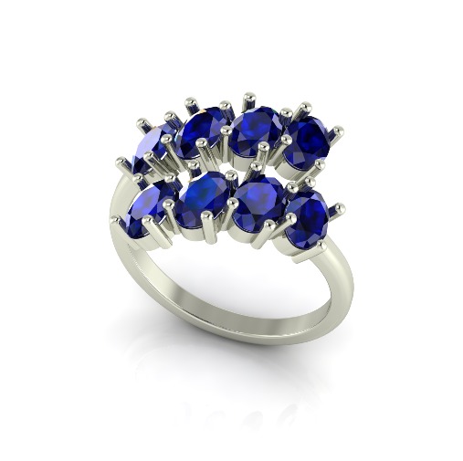 Ring oval Model 6923 3D print model_1