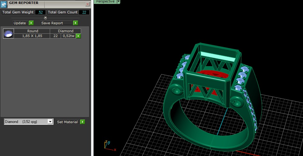 Ring Model 6912 3D print model_9