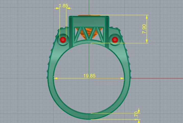 Ring Model 6912 3D print model_5