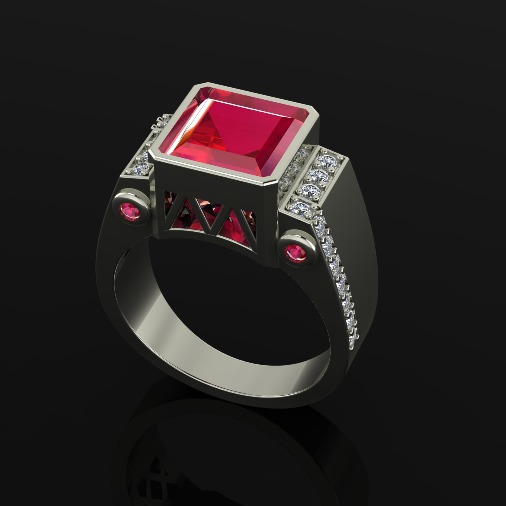 Ring Model 6912 3D print model_1