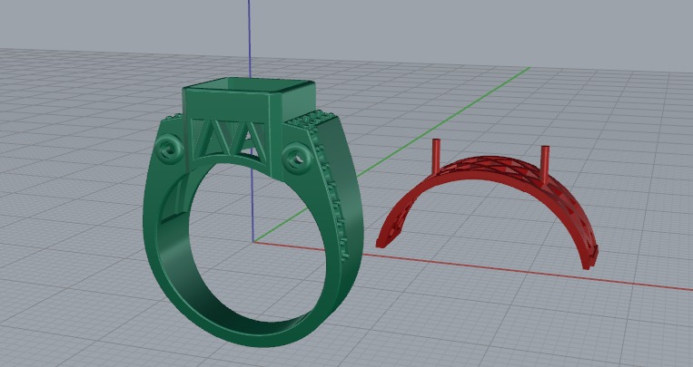 Ring Model 6912 3D print model_3