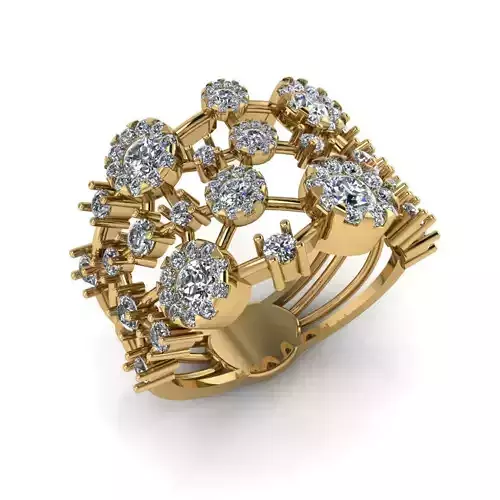 Jewelry 3D Models with render and 3dm  stl -R-47