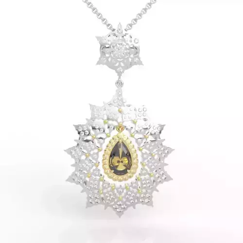 Victorian Gemstone Pendant