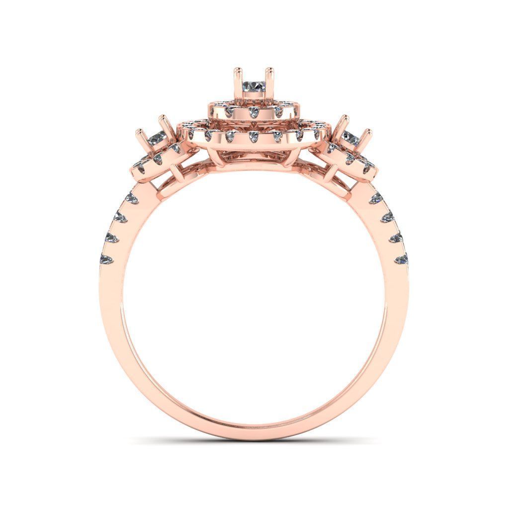 Jewelry 3D Models with render and 3dm  stl -R-48 3D print model_7