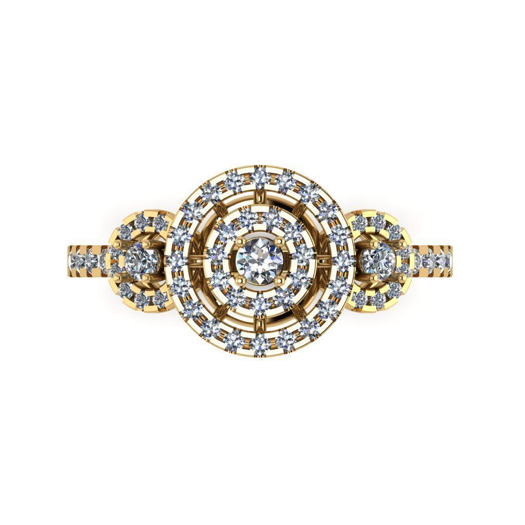 Jewelry 3D Models with render and 3dm  stl -R-48 3D print model_11