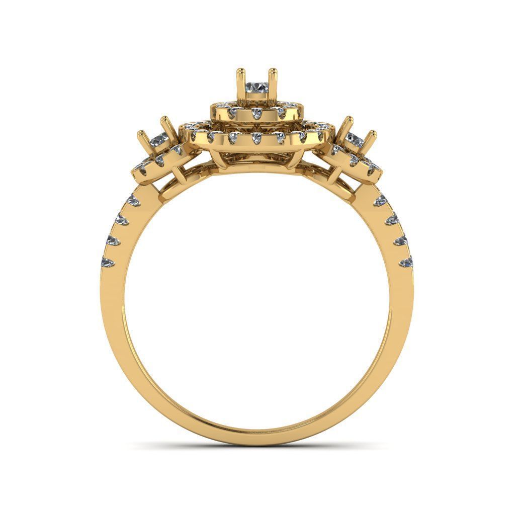 Jewelry 3D Models with render and 3dm  stl -R-48 3D print model_9