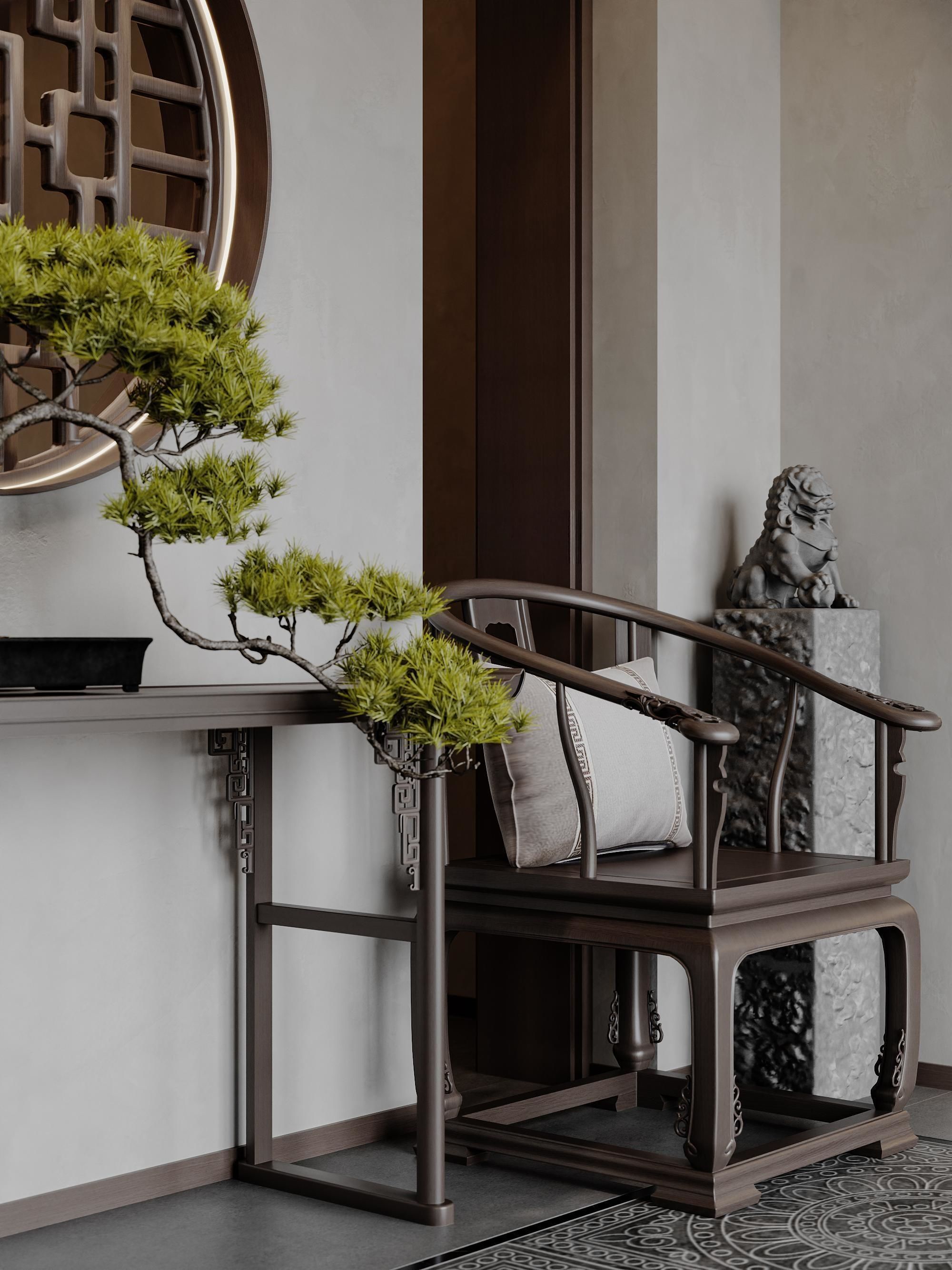 apartment interior scenes    3D model_3