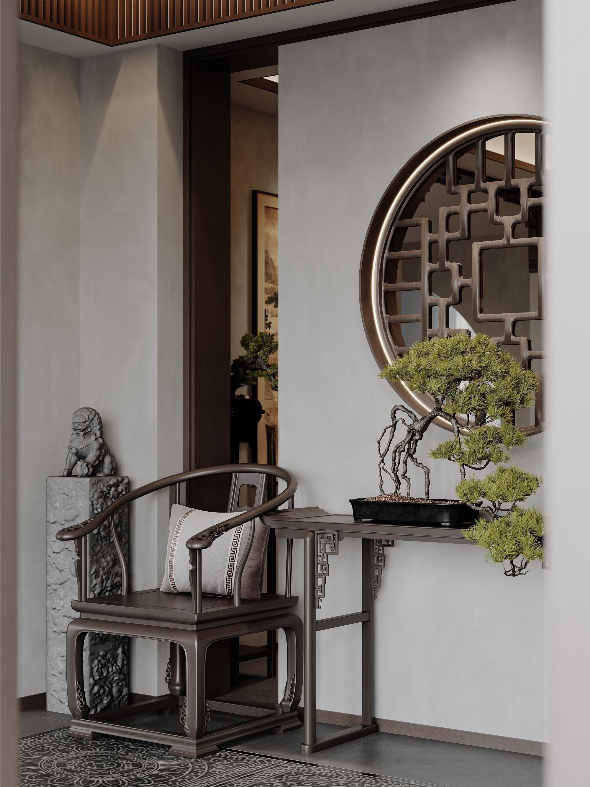 apartment interior scenes    3D model_5