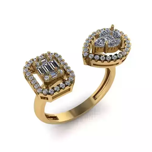 Jewelry 3D Models with render and 3dm  stl -R-51