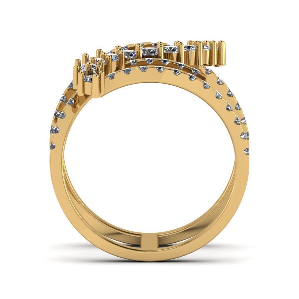 Jewelry 3D Models with render and 3dm stl -R-52 3D print model_6