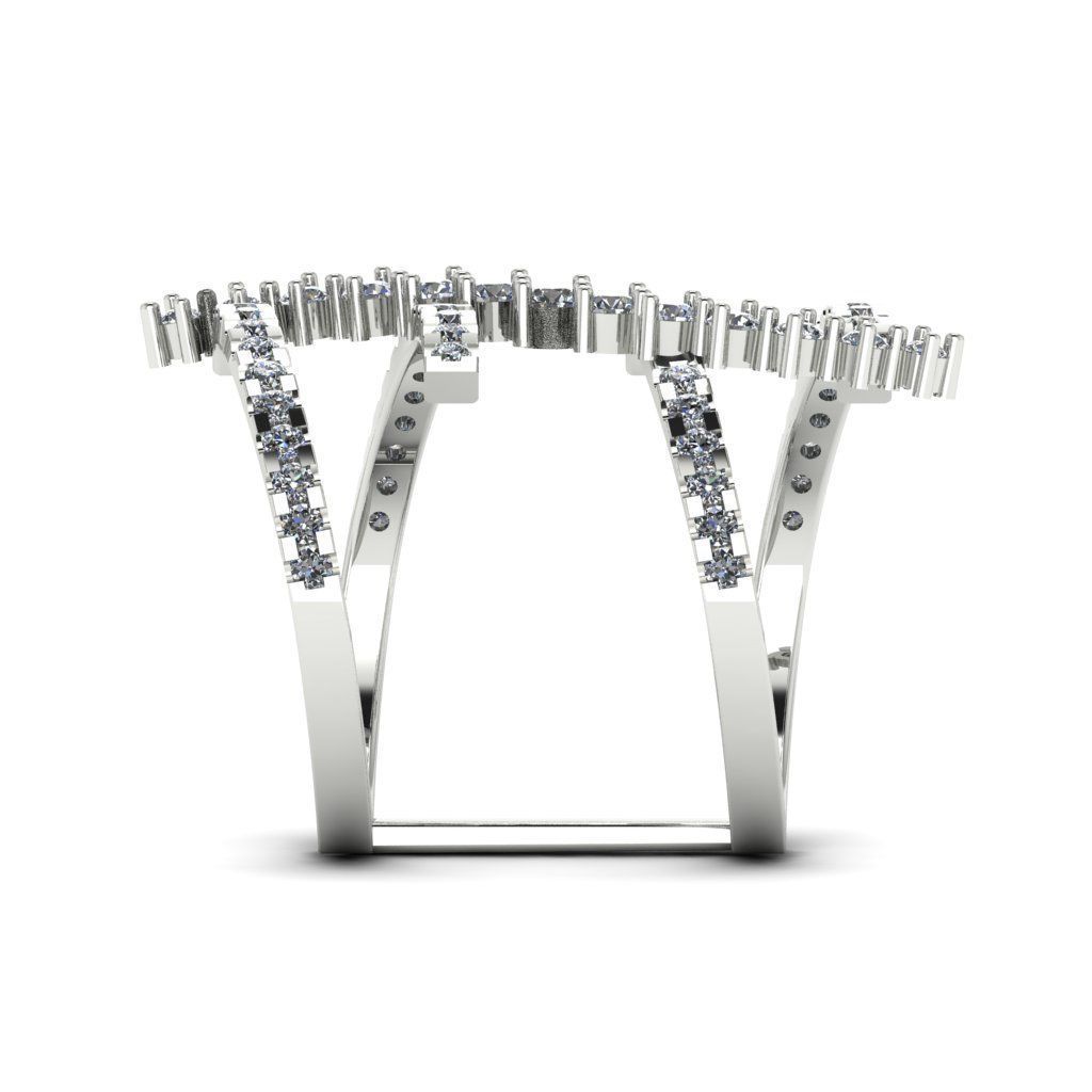 Jewelry 3D Models with render and 3dm stl -R-52 3D print model_8