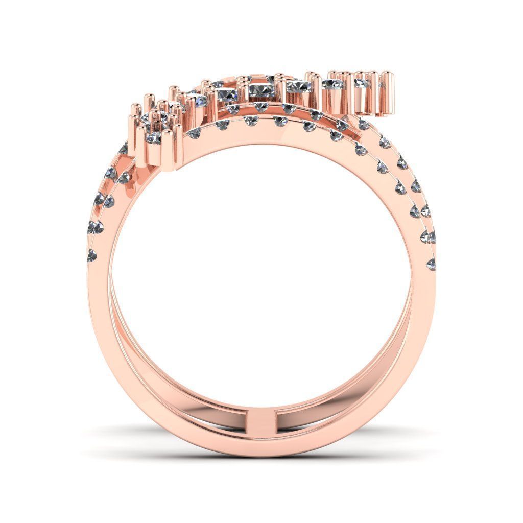 Jewelry 3D Models with render and 3dm stl -R-52 3D print model_4