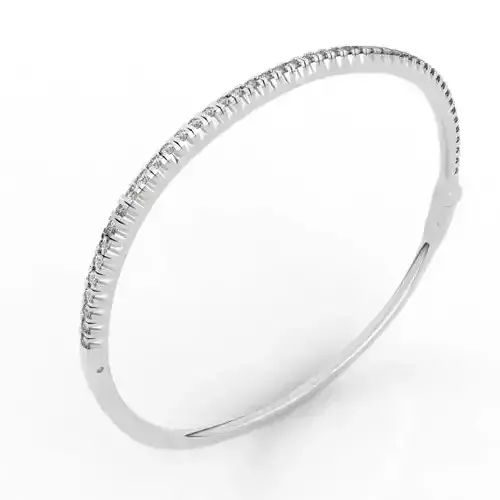 Elegant Diamond Bangle