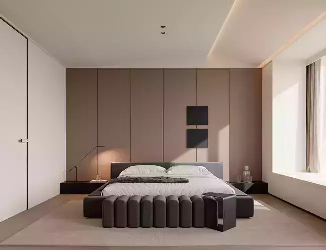 Bedroom interior scenes