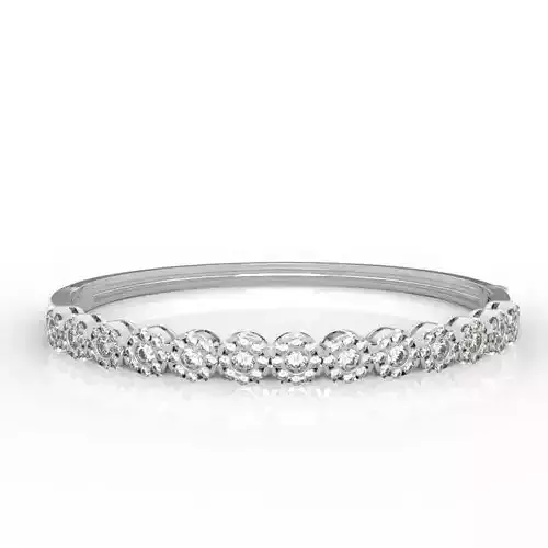 Floral Diamond Bracelet