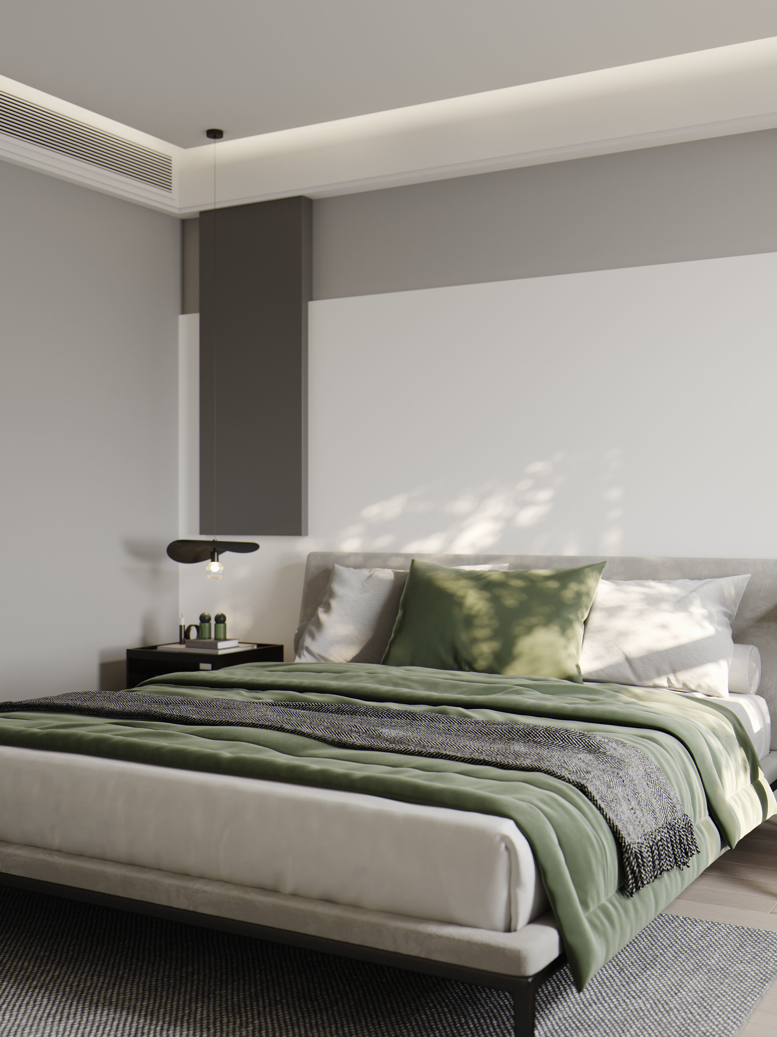 Bedroom interior scenes 3D model_3