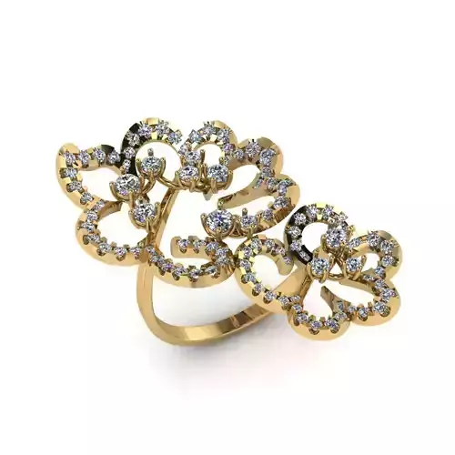 Jewelry 3D Models with render and 3dm  stl -R-55