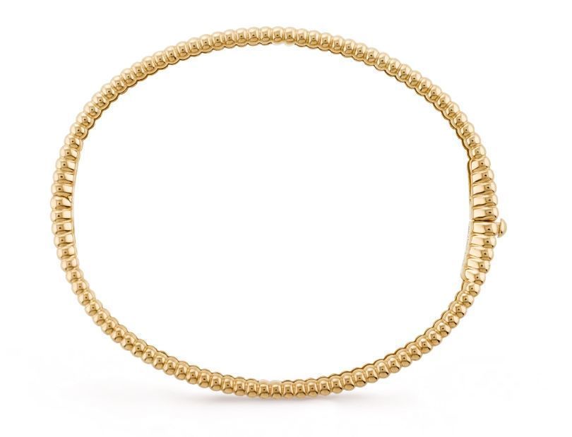 Perlee signature bracelet van cleef and arpels bangle 3D print model_6