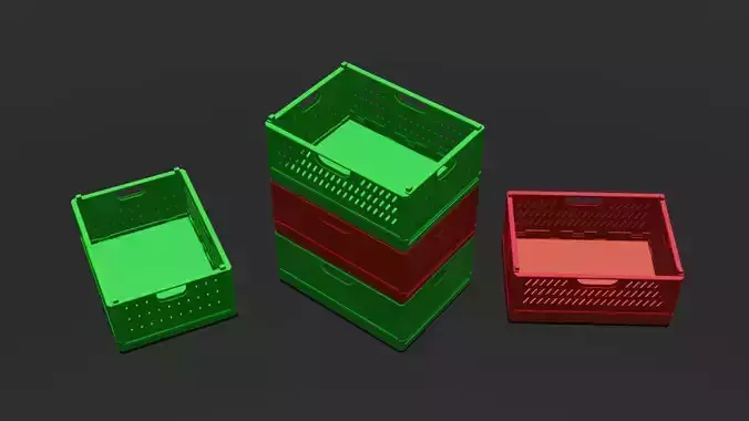 Foldable Box STL Files for 3D Printing  Customizable Space