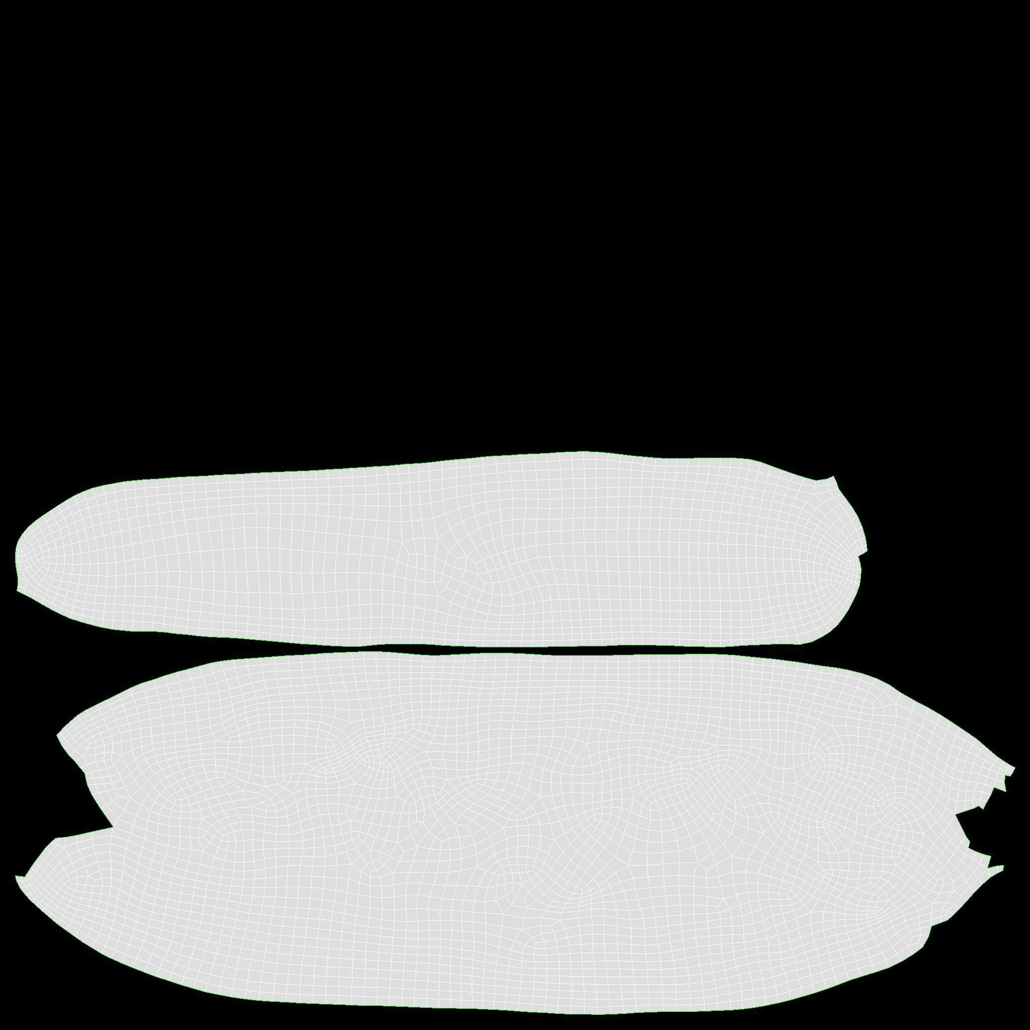 French bread with garlic butter 3D model_10