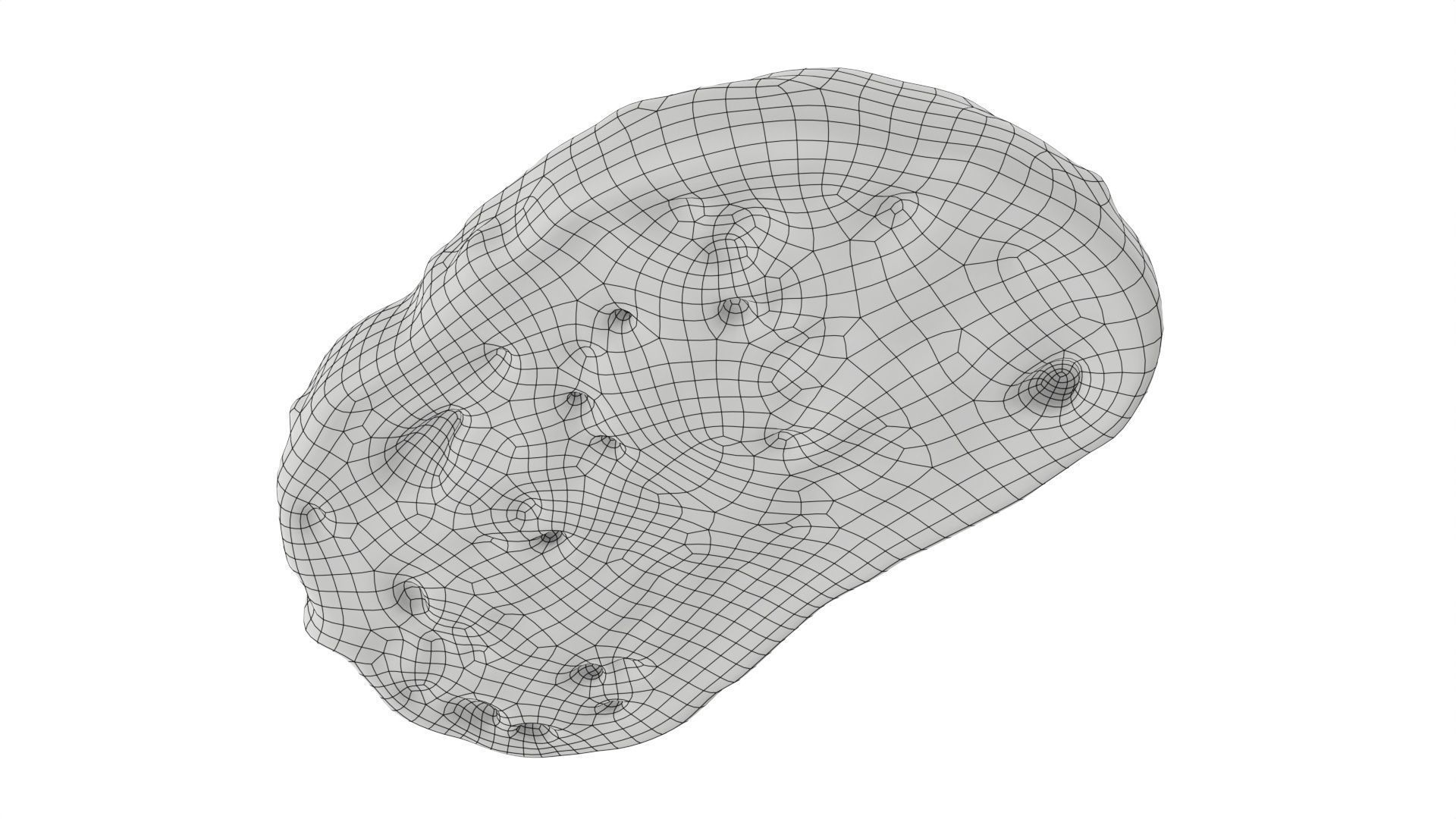 Garlic cheese toast 3D model_8