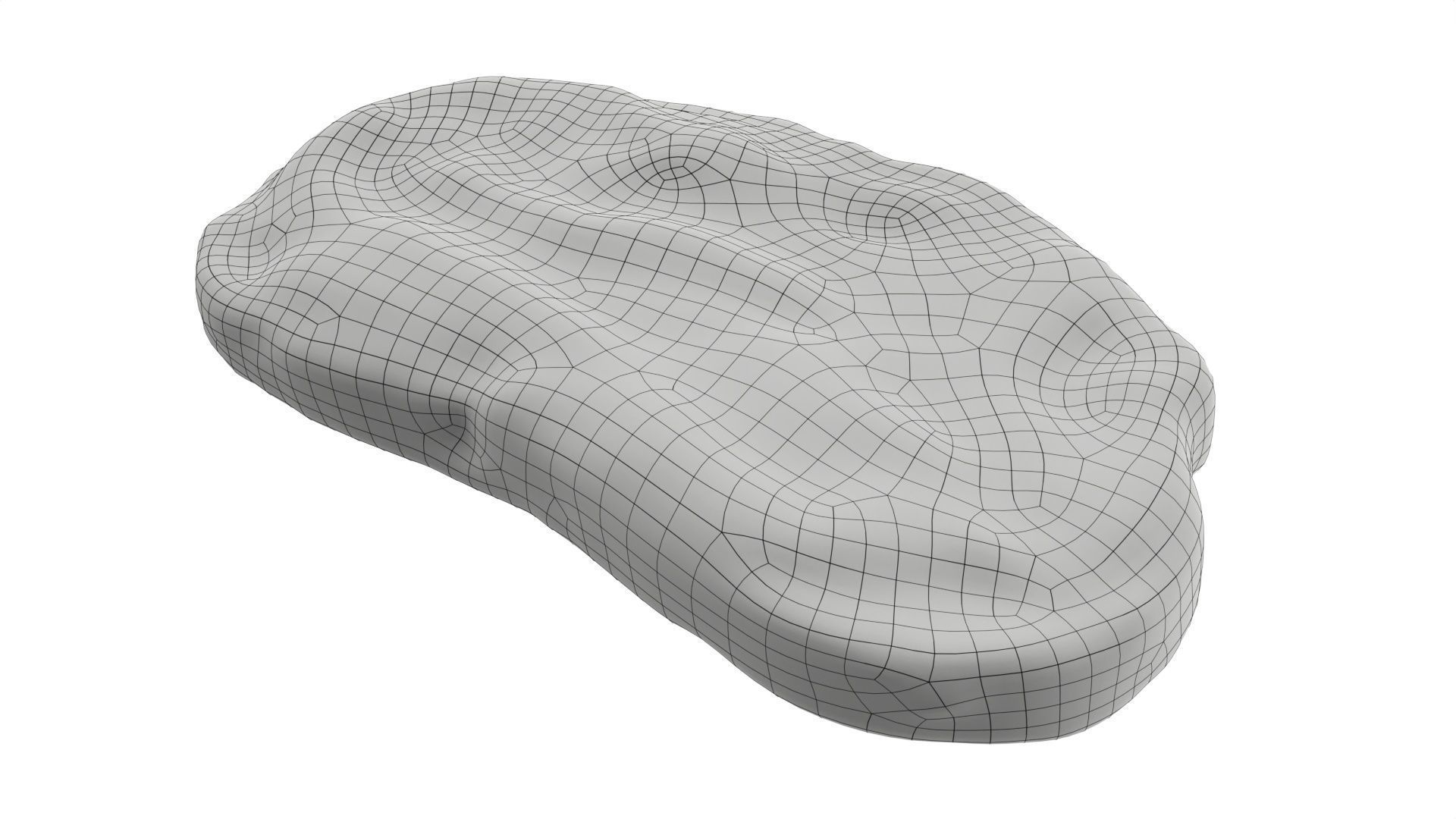 Garlic cheese toast 3D model_7