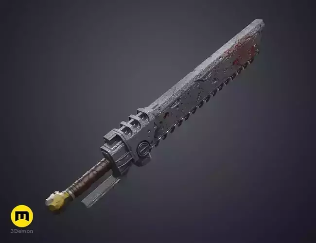 Chainsword  3D print model