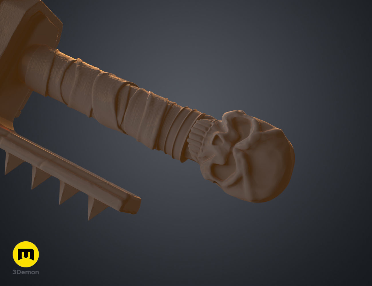 Chainsword 3D print model_16