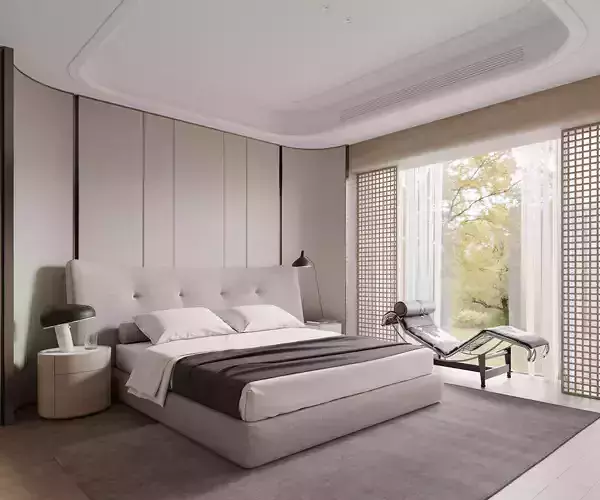 Bedroom interior scenes