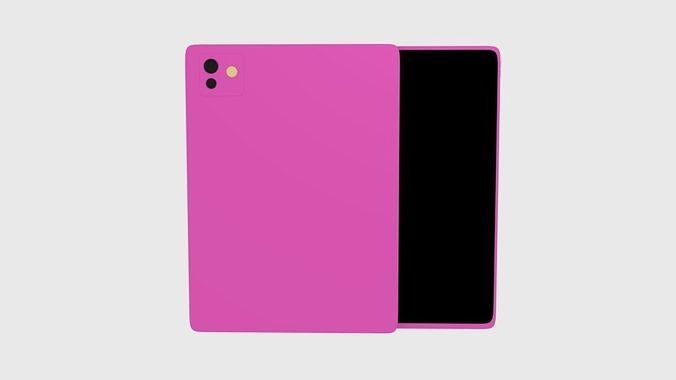 ipad apple Low-poly 3D model