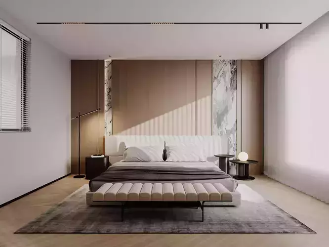 Bedroom interior scenes
