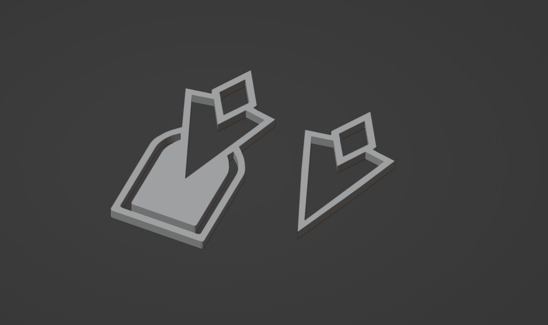 skyrim marker 3D print model_1