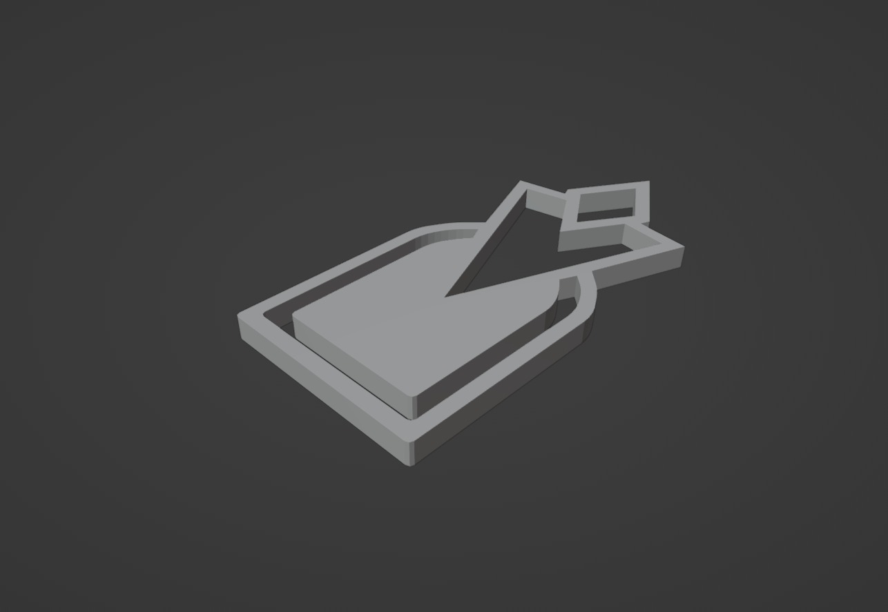 skyrim marker 3D print model_4