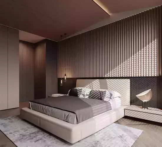 Bedroom interior scenes