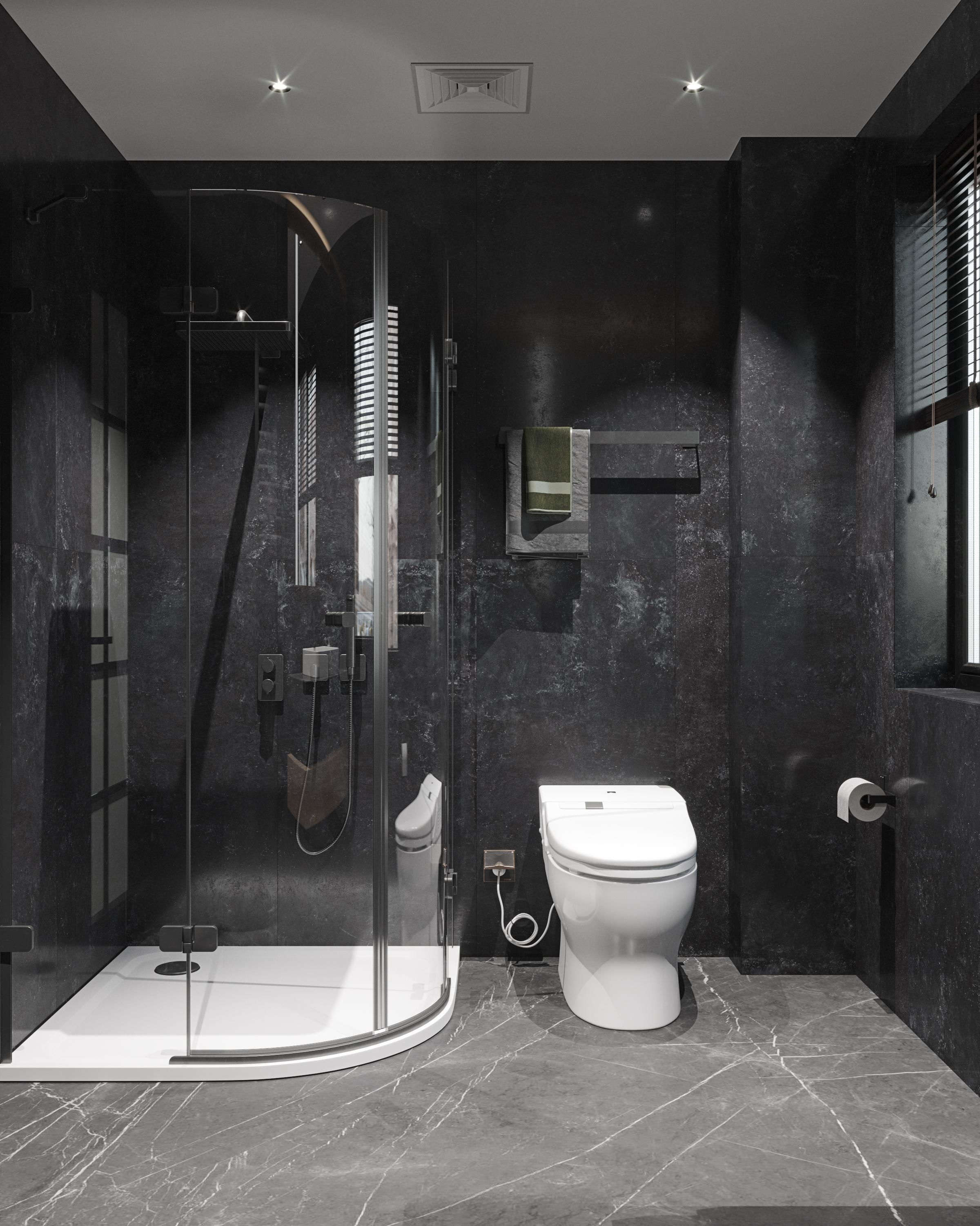 Bedroom interior scenes 3D model_4