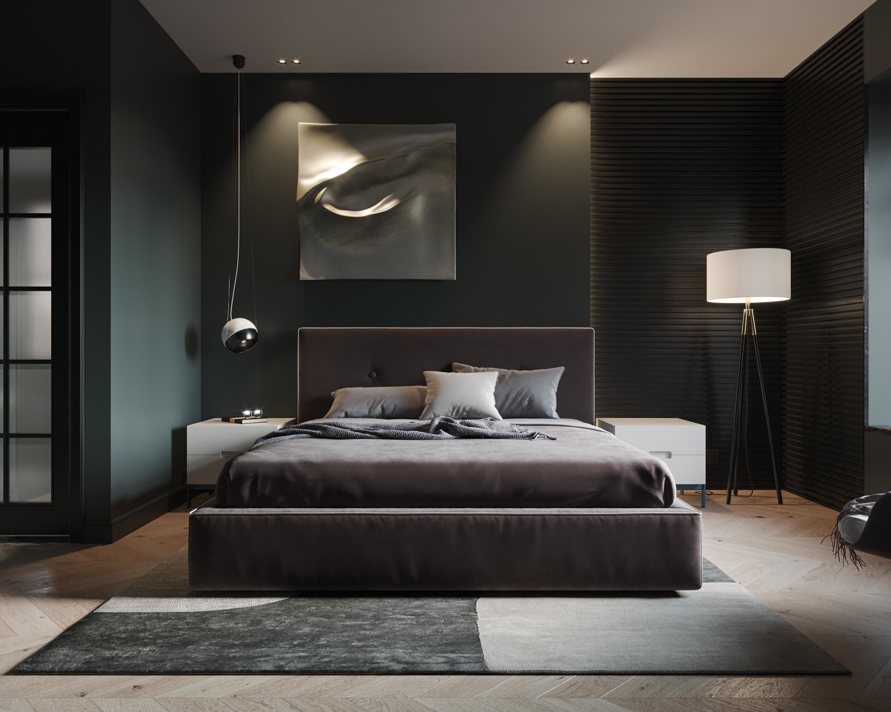 Bedroom interior scenes 3D model_1