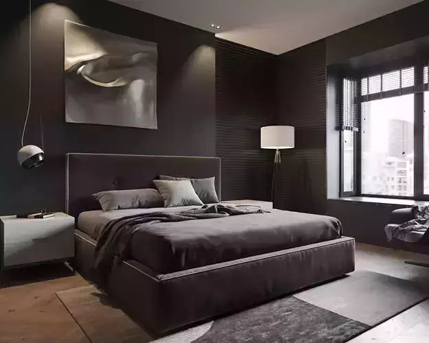 Bedroom interior scenes