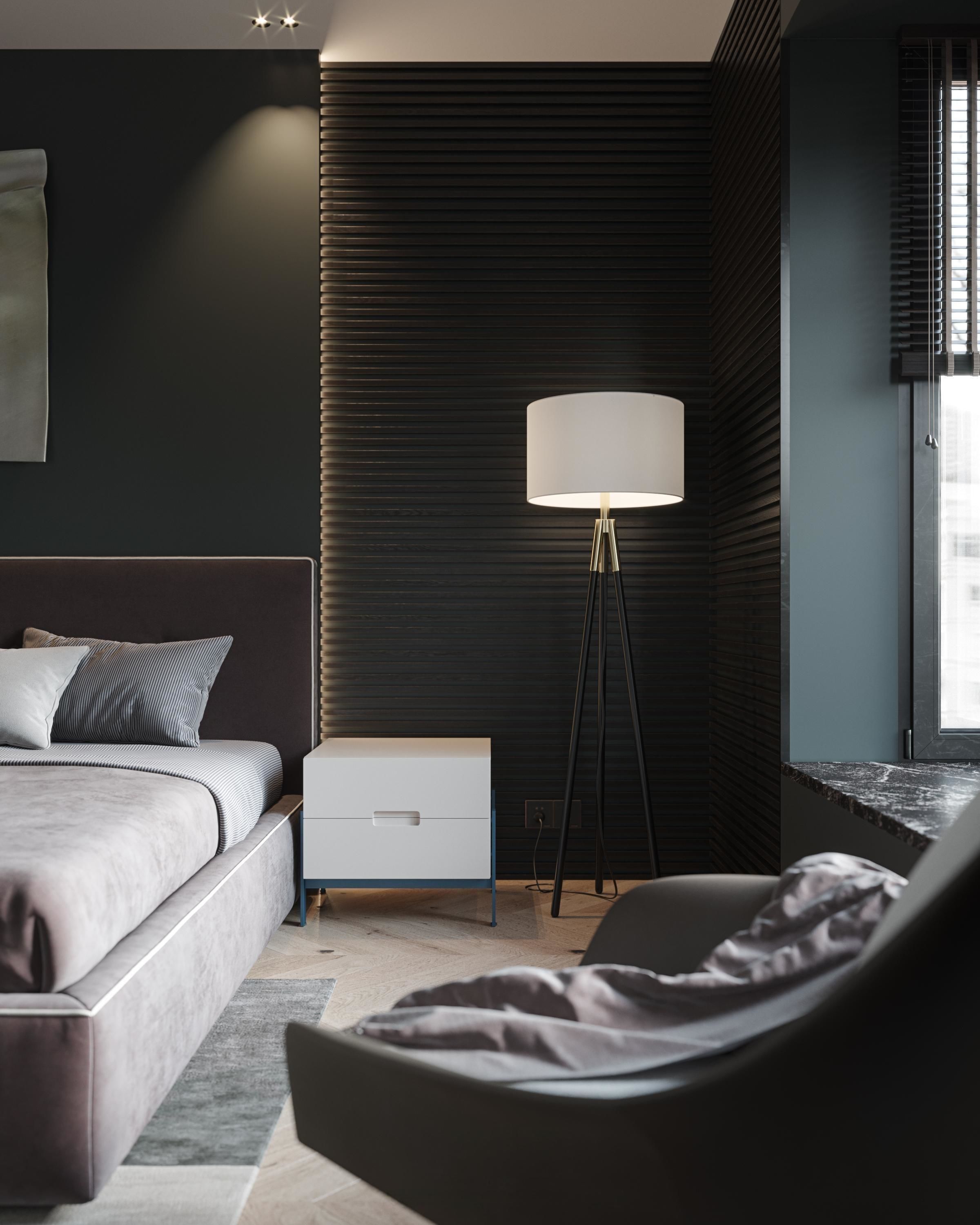 Bedroom interior scenes 3D model_8