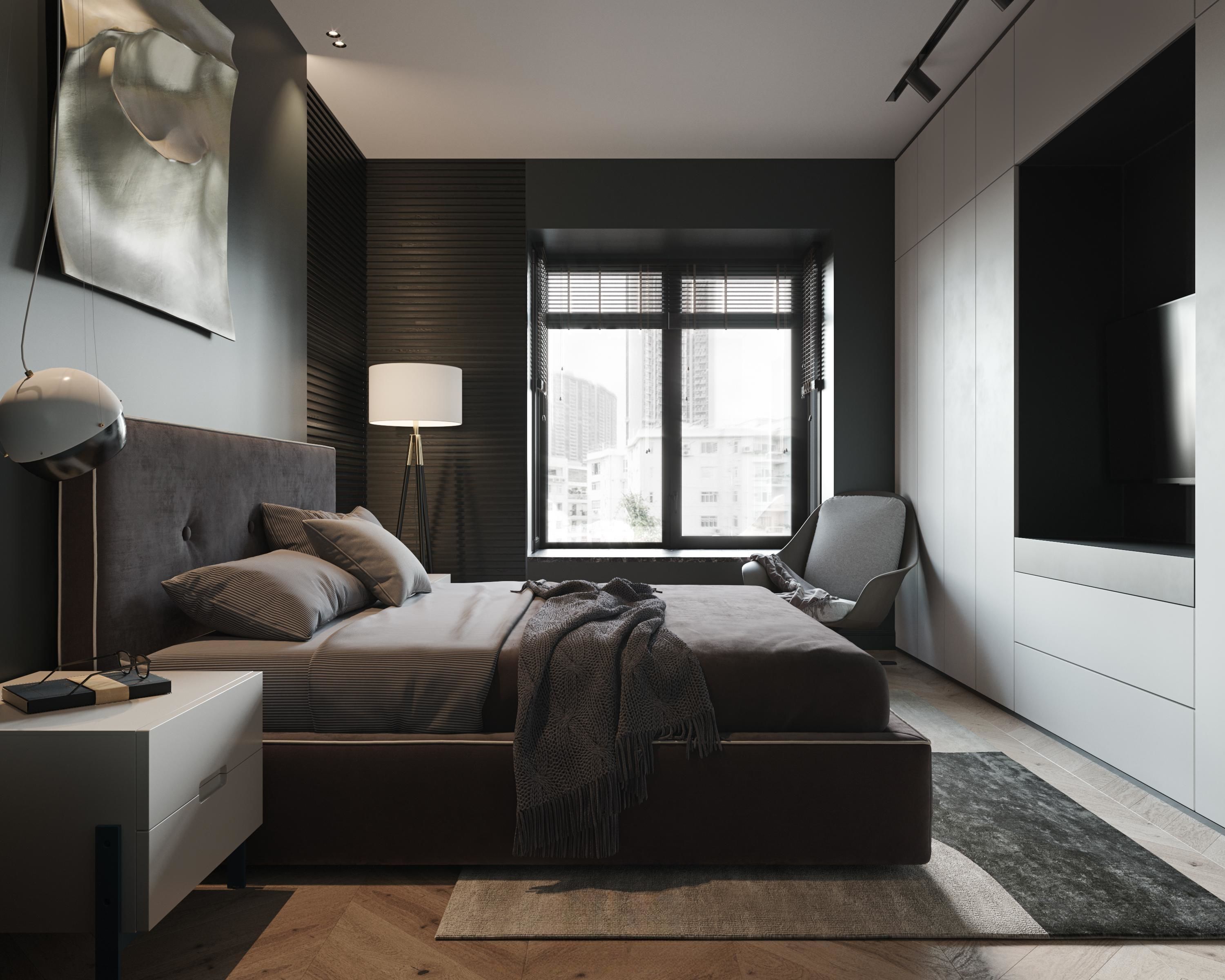 Bedroom interior scenes 3D model_6