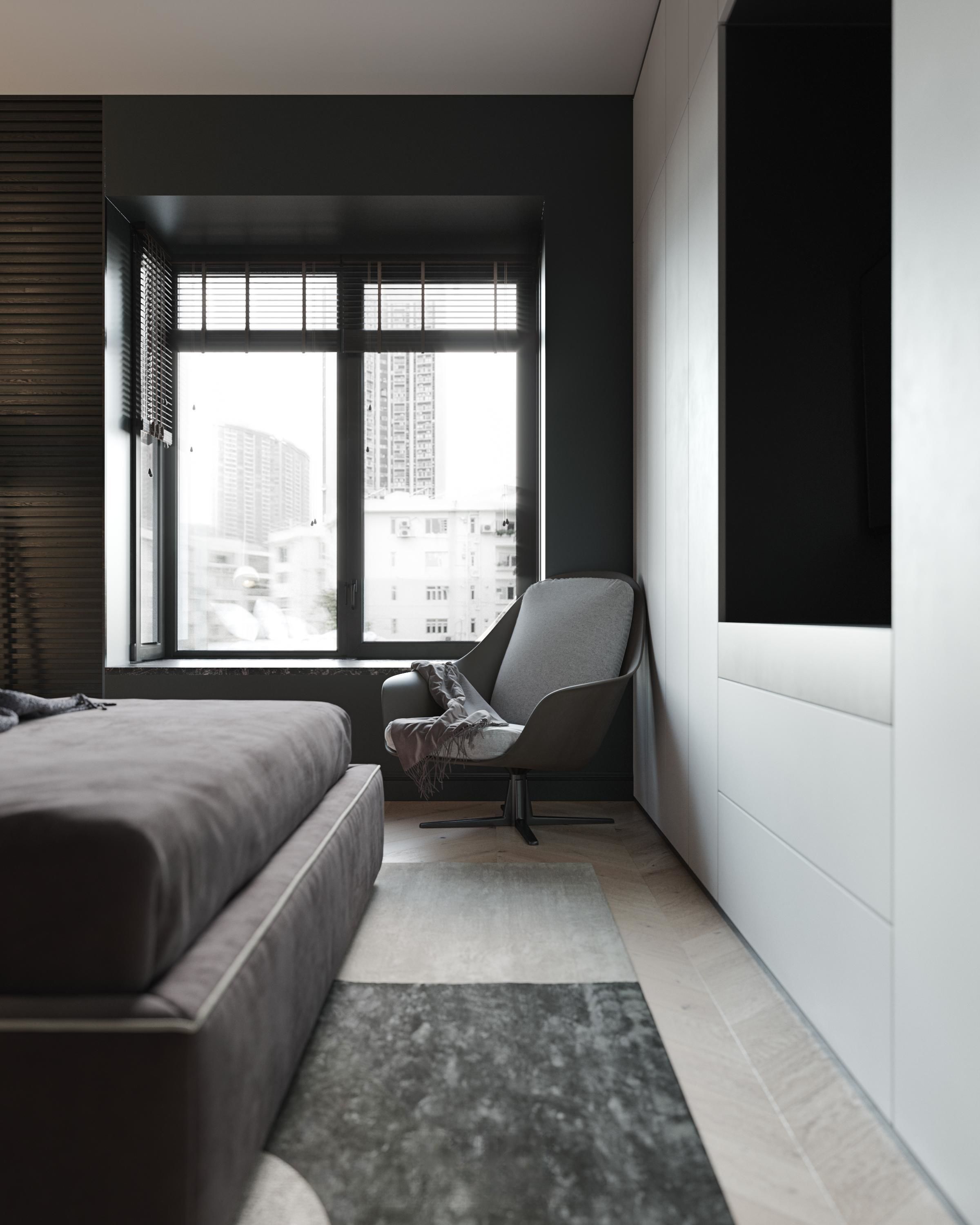 Bedroom interior scenes 3D model_7