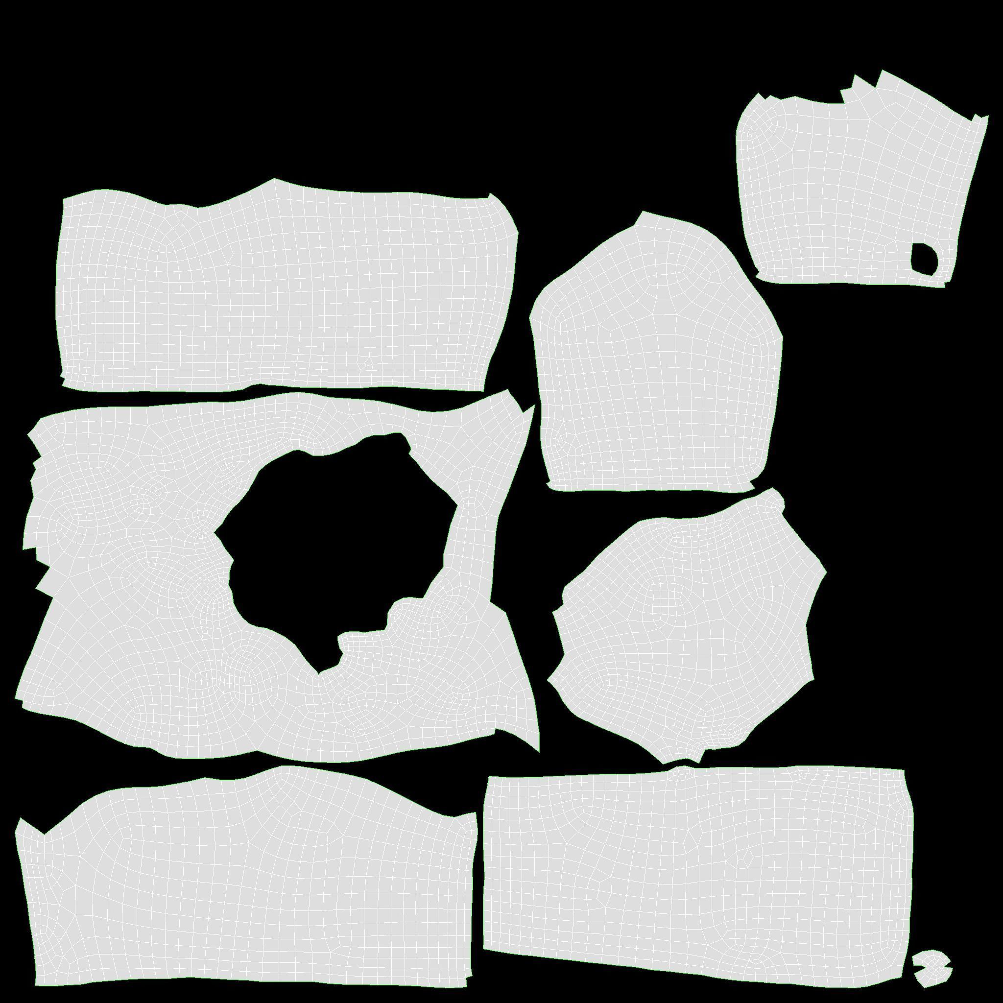 Loaf cake with raisins 3D model_11