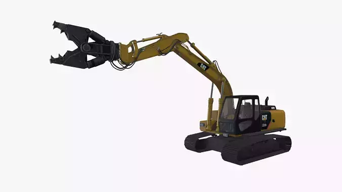 Excavator crusher